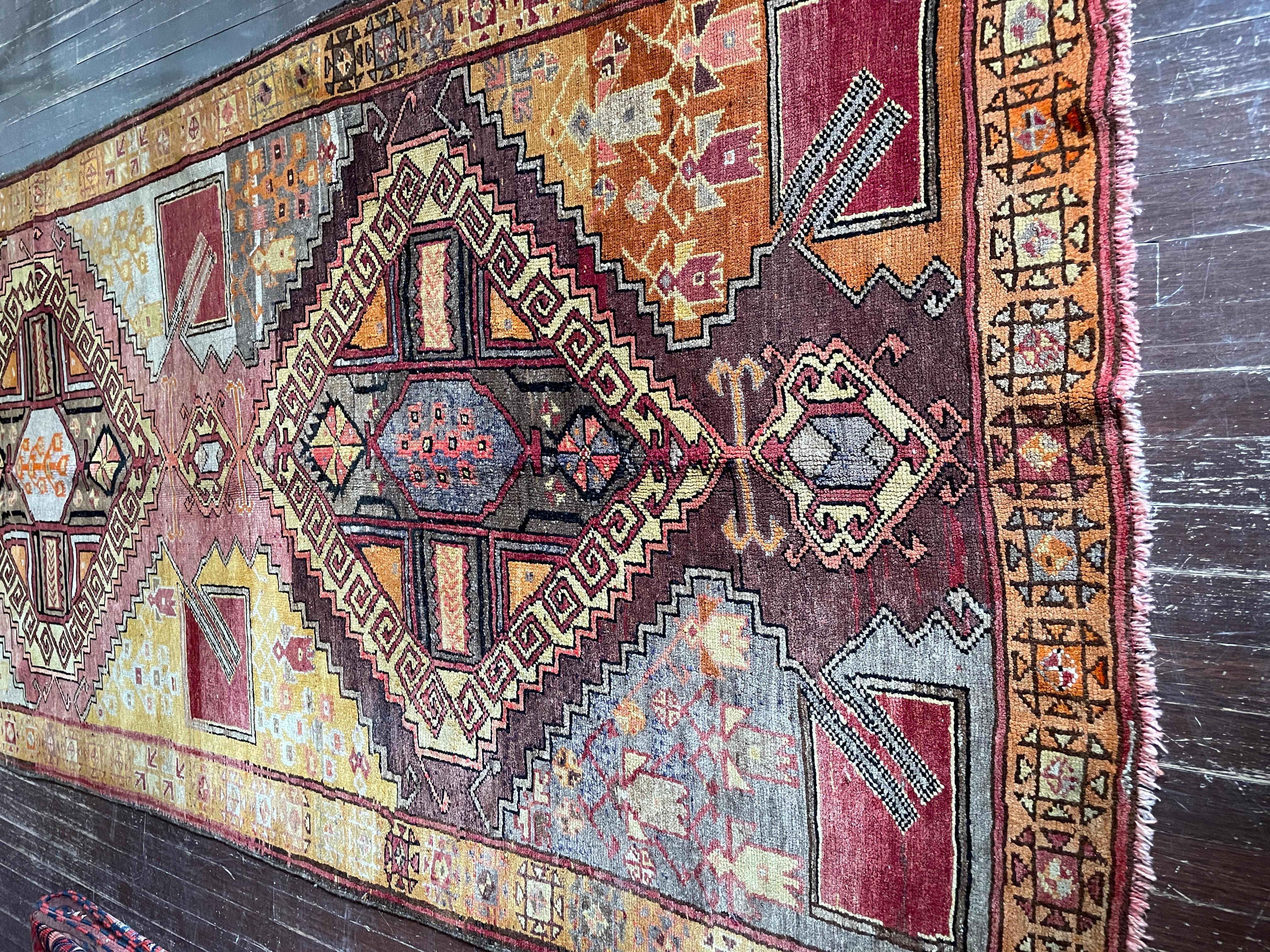 Antique Oushak Carpet, 6'5