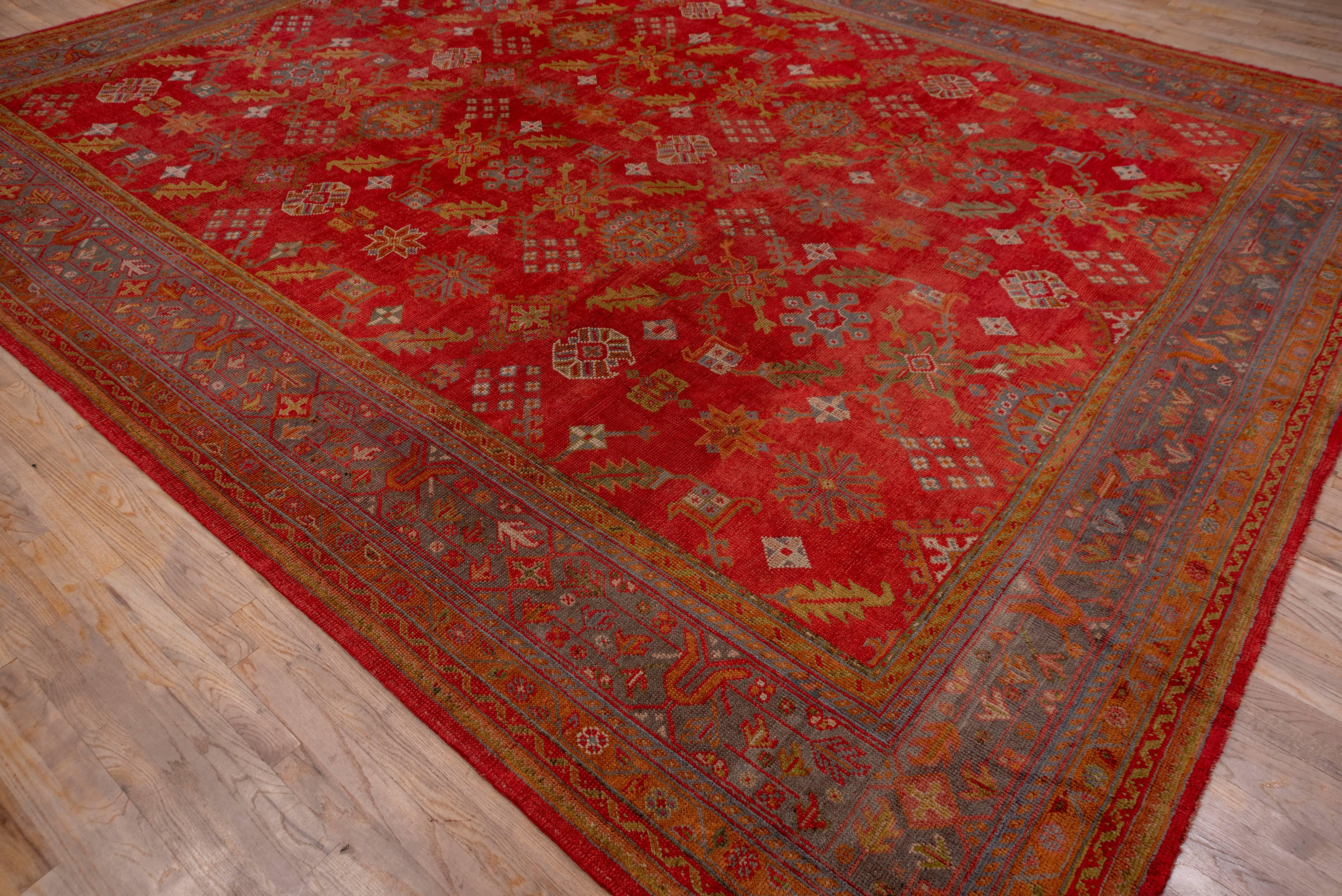 Antique Oushak Carpet 3