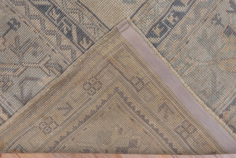 Wool Antique Oushak Carpet For Sale
