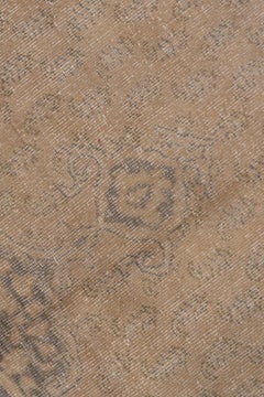 Antique Oushak Carpet, Soft Palette, Neutrals