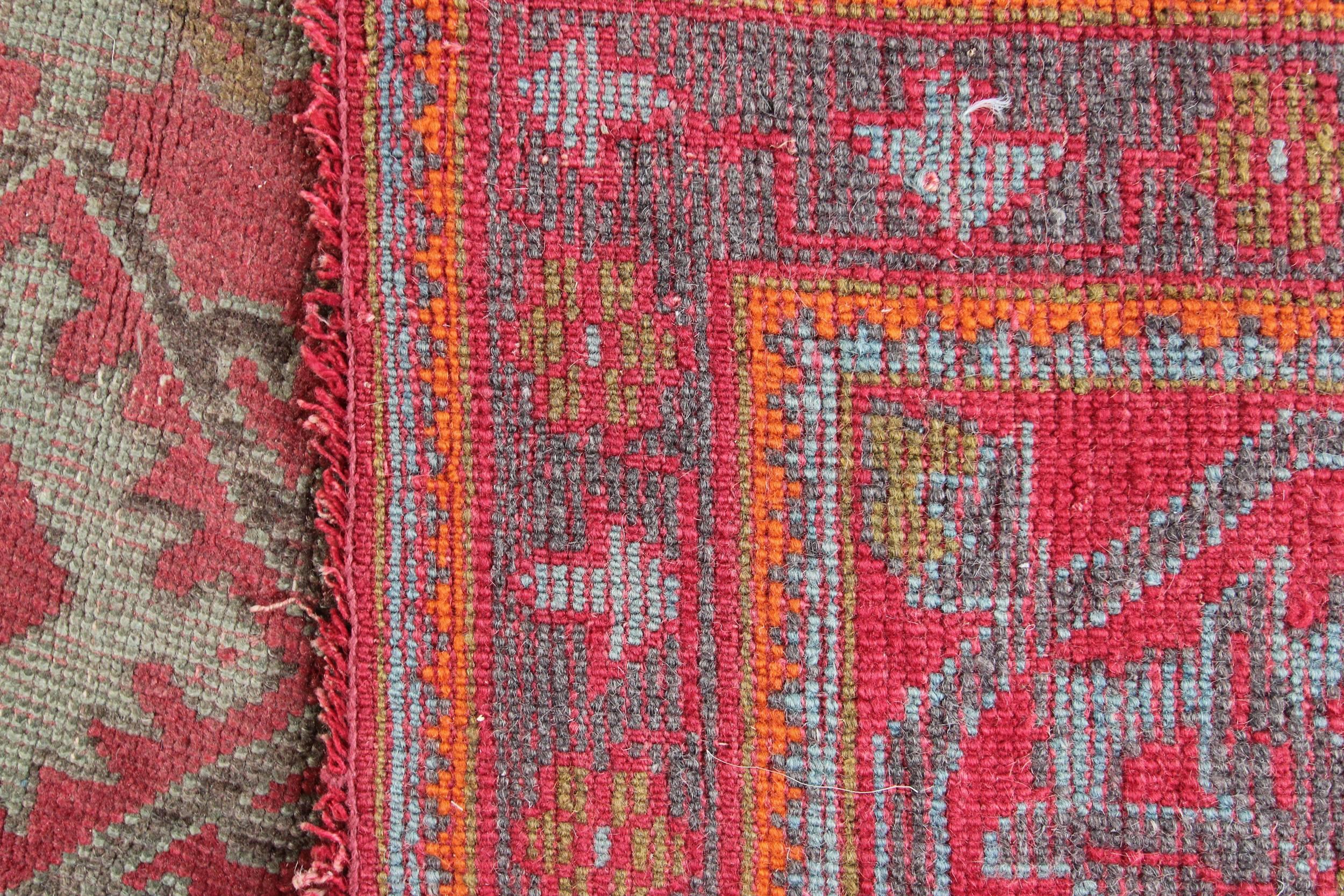 20th Century Antique Oushak Carpet, Western Anatolia For Sale