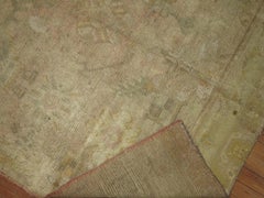 Antique Oushak Pale Rug