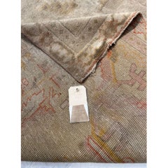 Antique Oushak Rug 11.10x7.7