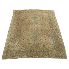 Antique Oushak Rug 12.7x10.2