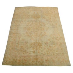 Alfombra antigua Oushak 13.0x9.3