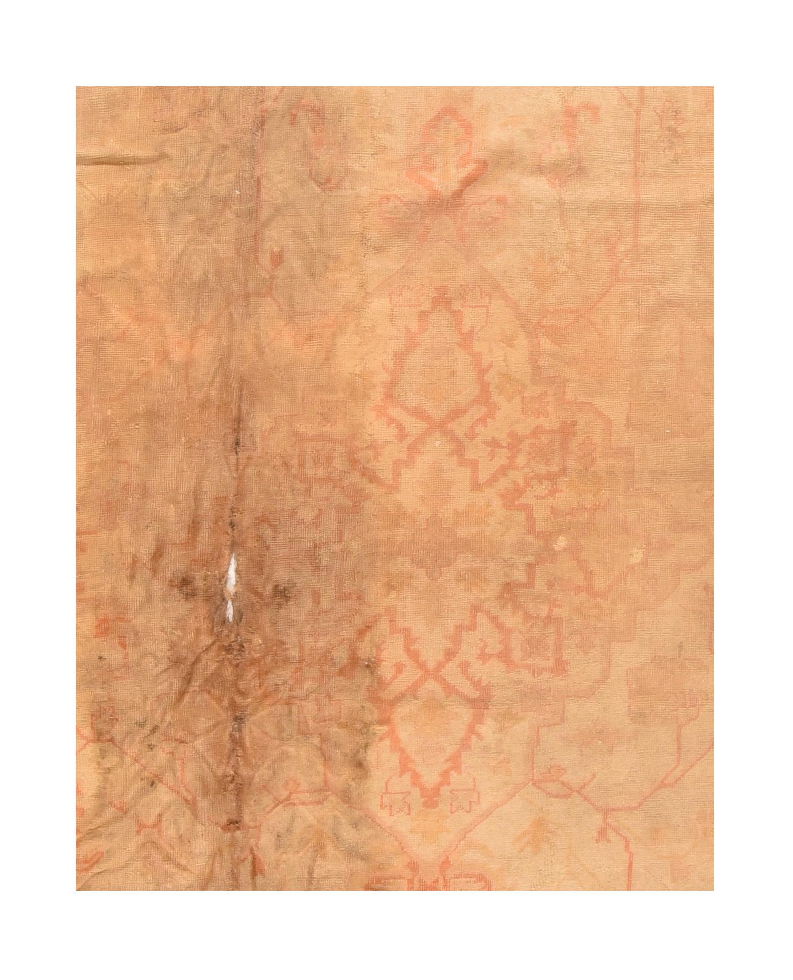 Antiker Oushak-Teppich 13'2'' x 17'1'' (Türkisch) im Angebot