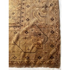 Antique Oushak Rug 15.4x11.5