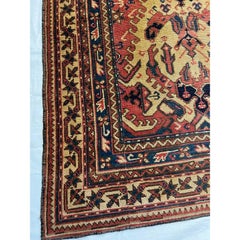 Antique Oushak Rug 18.7x13.2