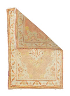 Tappeto antico Oushak 2'5'' x 4'2''