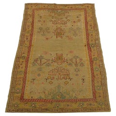 Antique Oushak Rug 6.10x4.1