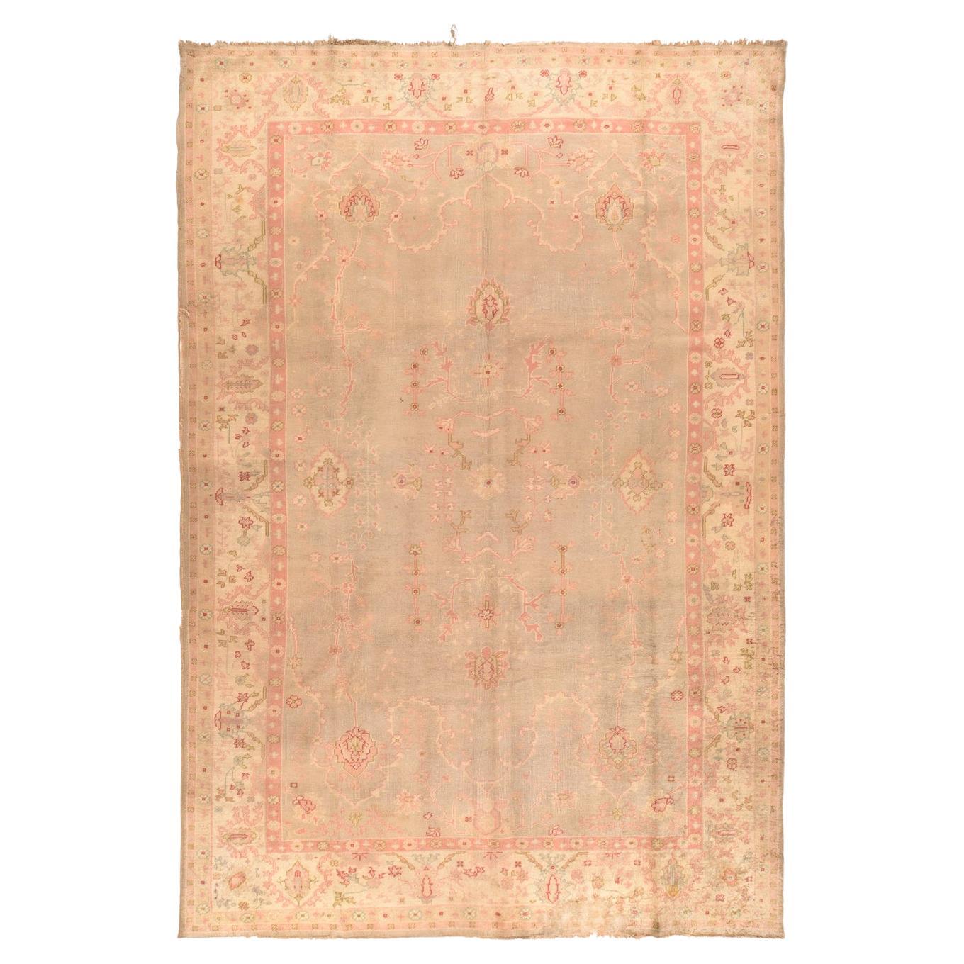 Antique Oushak Rug 8'1'' x 11'10''