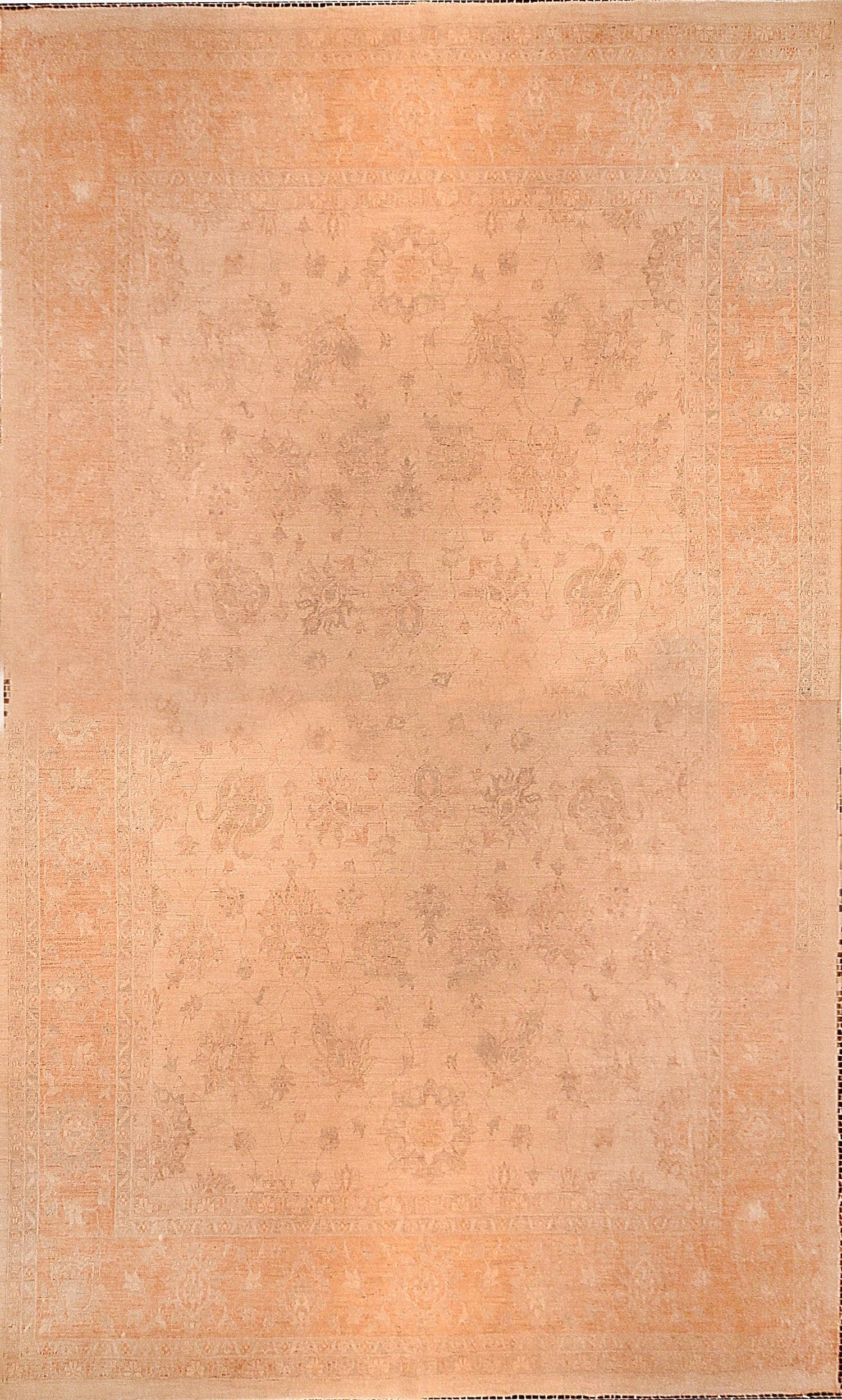 Turco Tappeto Oushak antico 9'6'' x 13'5'' in vendita
