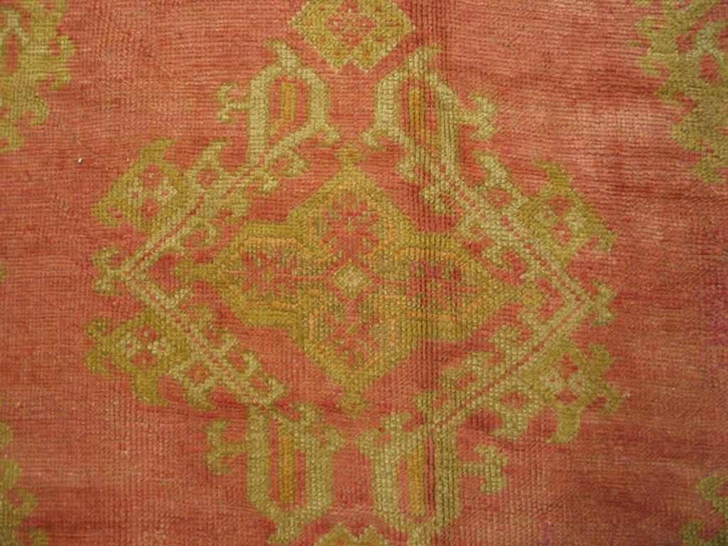 Early 20th Century Turkish Oushak Carpet ( 13'2