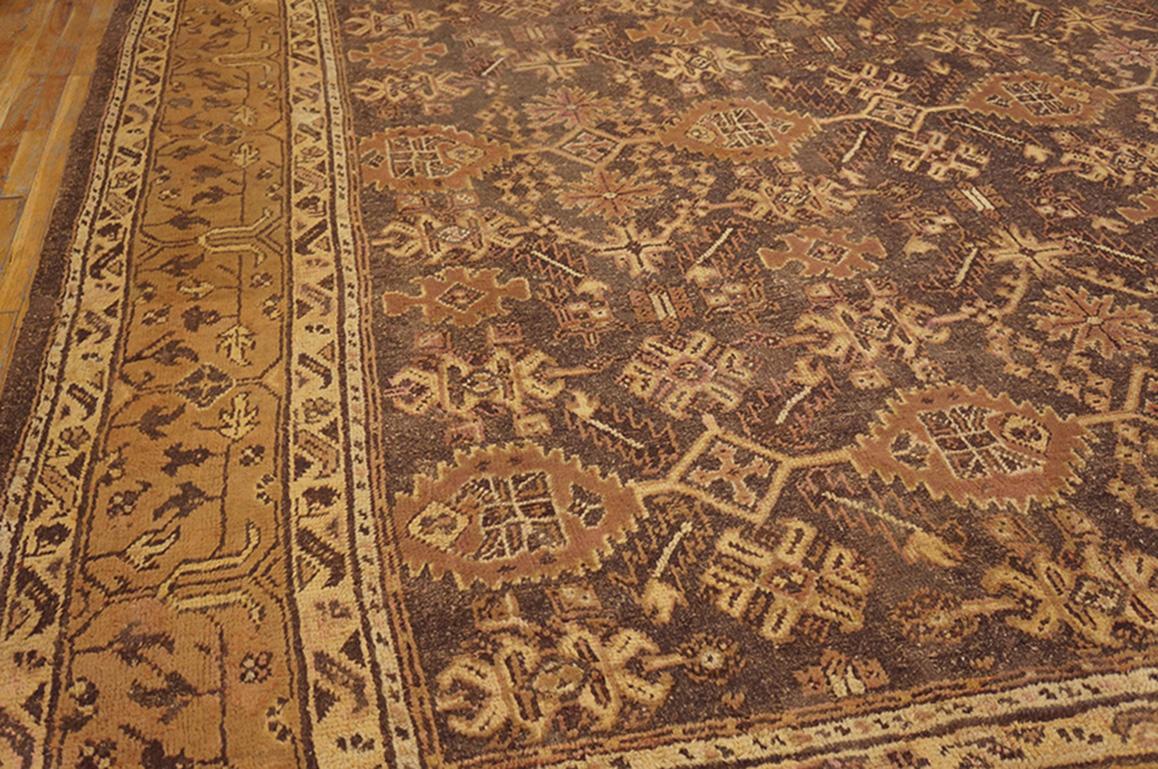 Early 20th Century Turkish Carpet ( 13'4