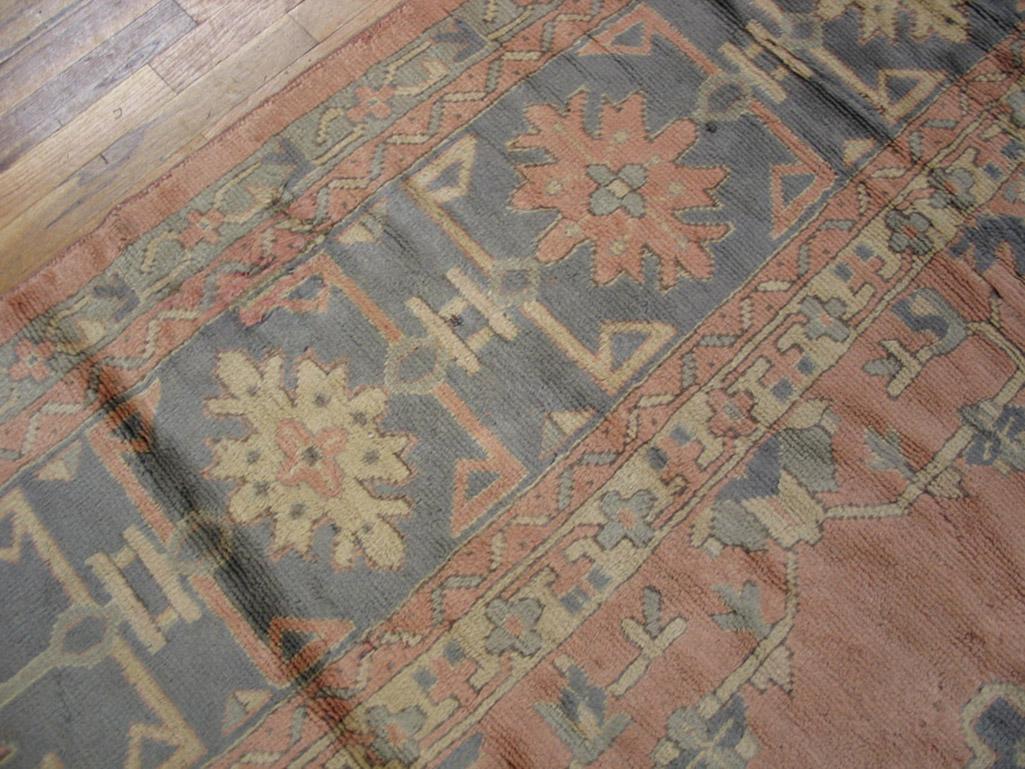 Early 20th Century Turkish Oushak Rug ( 20' x 22'6