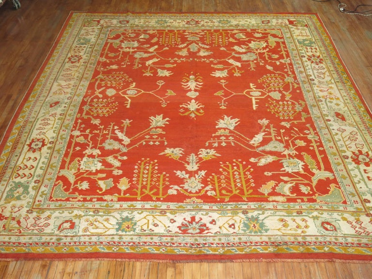Antique Oushak Rug For Sale at 1stDibs antique oushak rugs for sale
