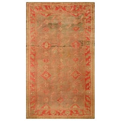 Türkischer Oushak-Teppich des frühen 20. Jahrhunderts  ( 9'6" x 16'6" - 290 x 503 )
