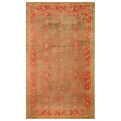 Antique Early 20th Century Turkish Oushak Carpet  ( 9'6" x 16'6" - 290 x 503 )