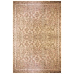 19th Century " Smyrna " Oushak Carpet ( 15'6'" x 23'6" - 472 x 716 )