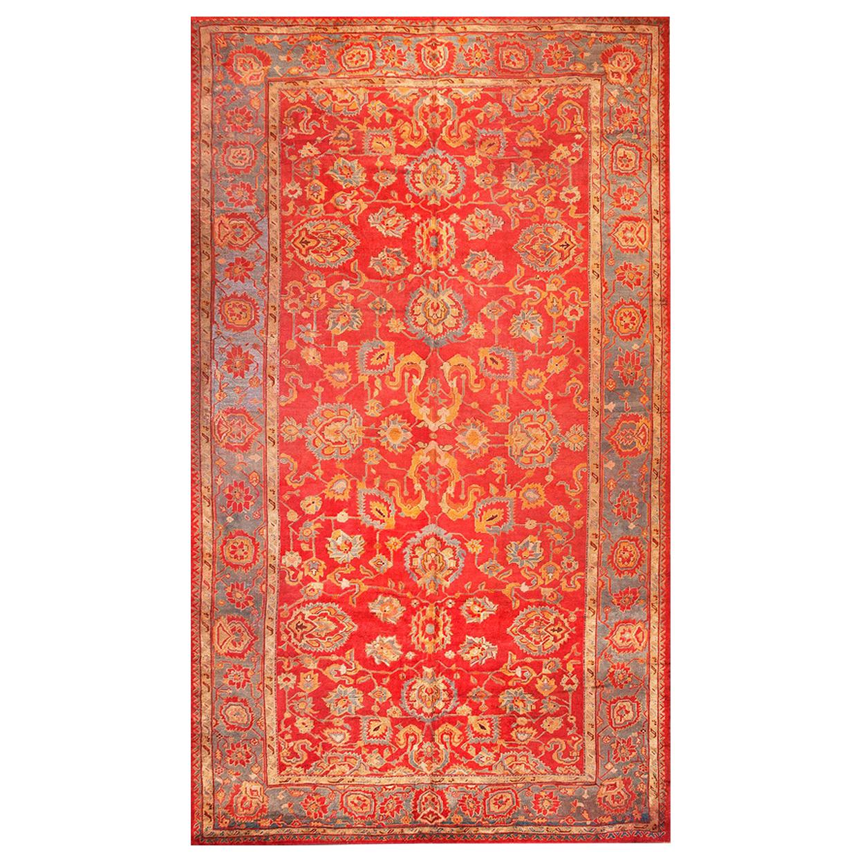 Antique Oushak Rug For Sale at 1stDibs