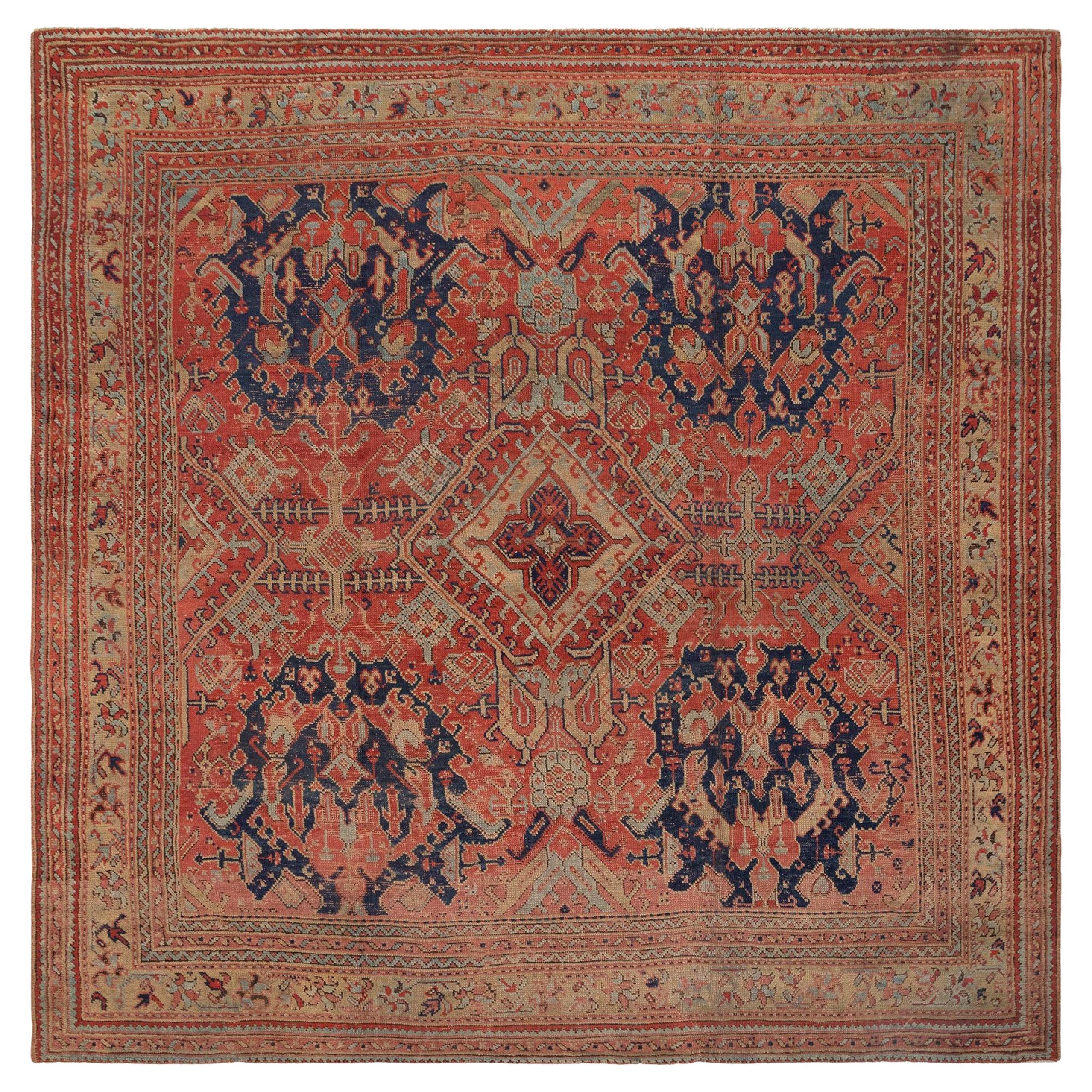 Antique Oushak Rug