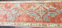 Antique Oushak Runner 3'0" × 17'2"