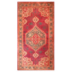 Early 20th Century Turkish Oushak Carpet ( 12' x 23' - 366 x 702 )