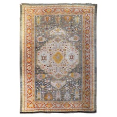 Antique Oushak Turkish Rug