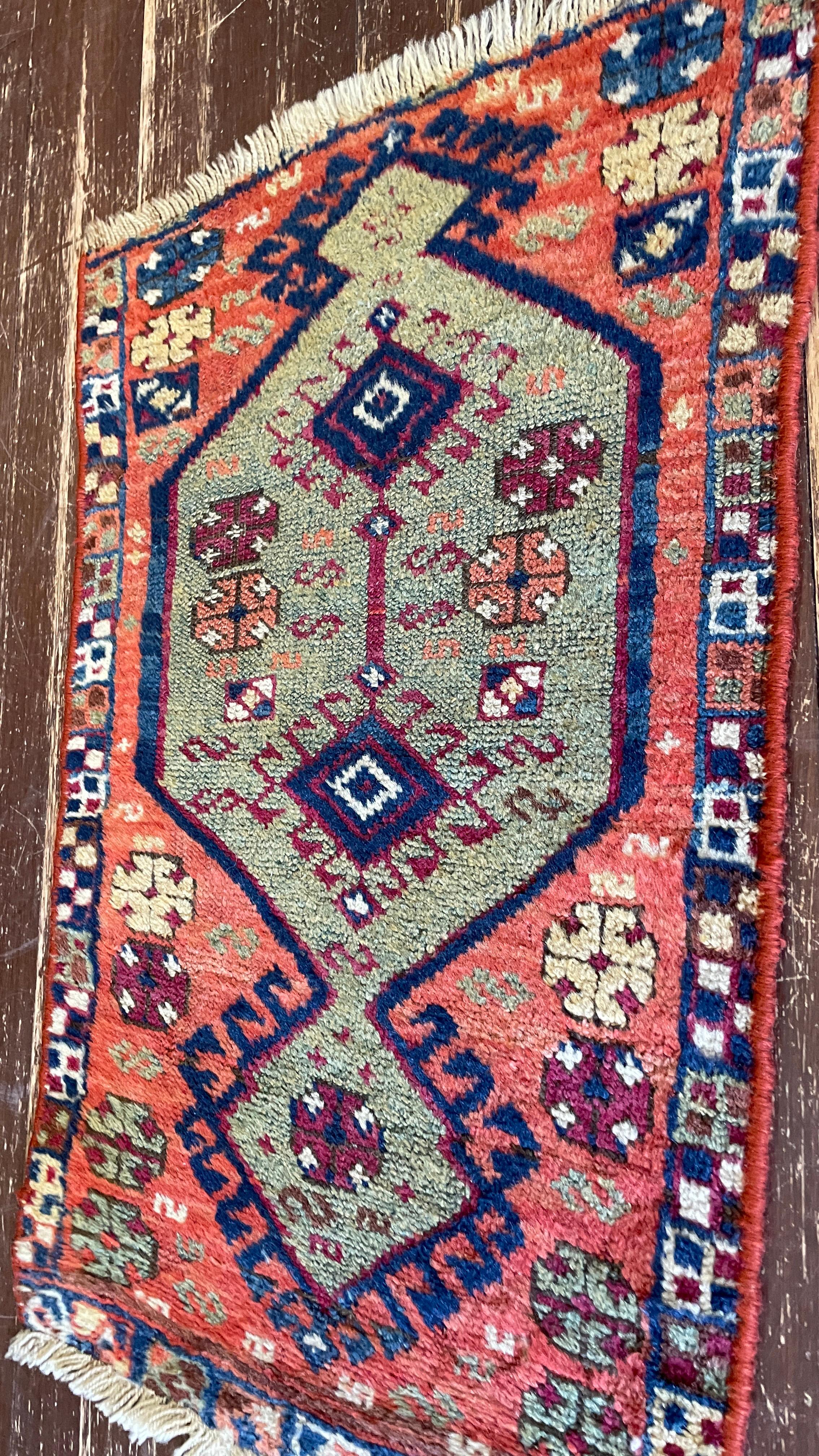 Turkish Antique Oushak Yastik Anatolian Rug For Sale