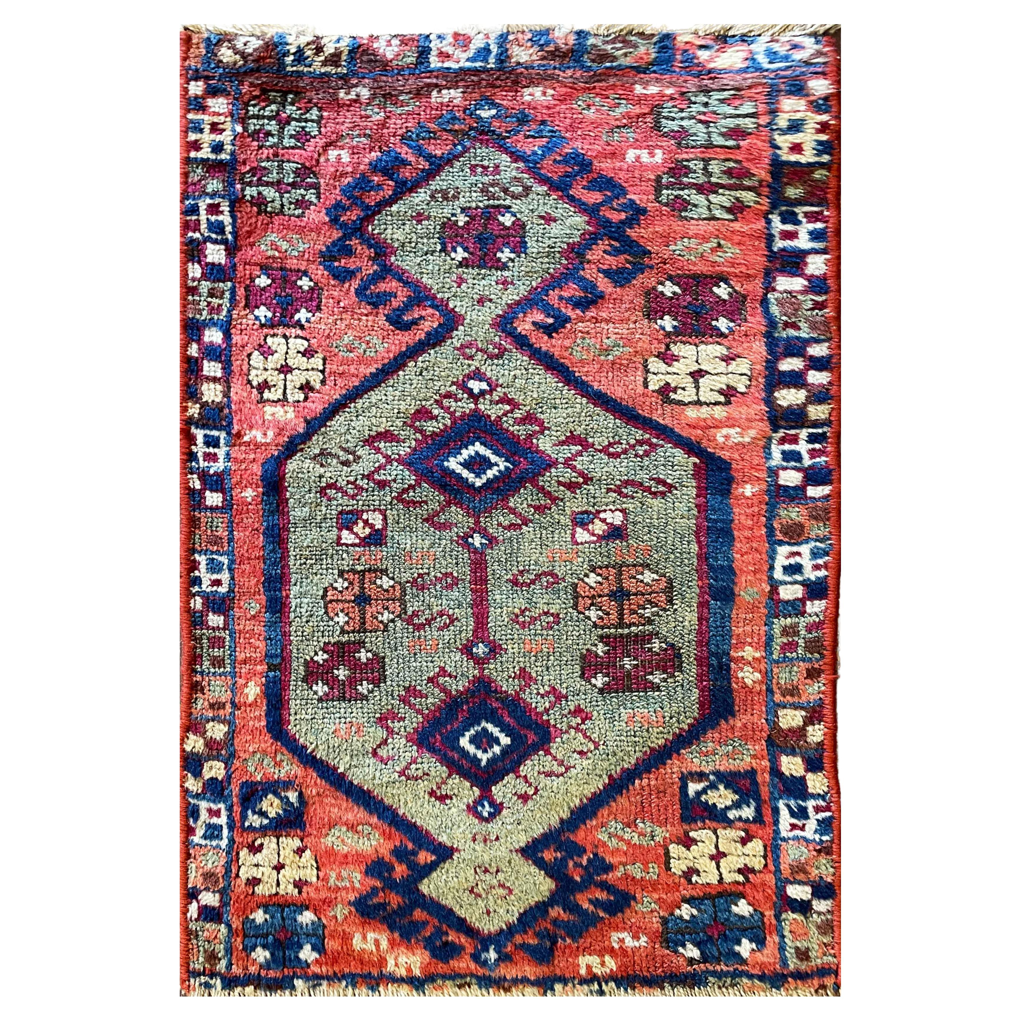 Tapis antique d'Anatolie Yastik