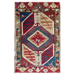 Antique Oushak Yastik Anatolian Rug