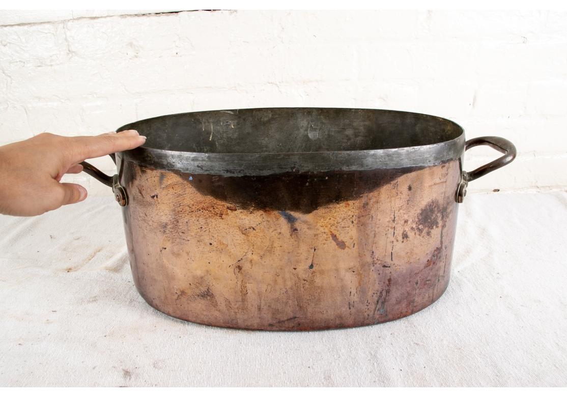Brass Antique Oval Copper Pot