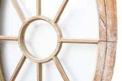 Antique Oval Glazed Window