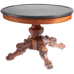 Antique Oval Marble-Top Guéridon Centre Table, circa 1820