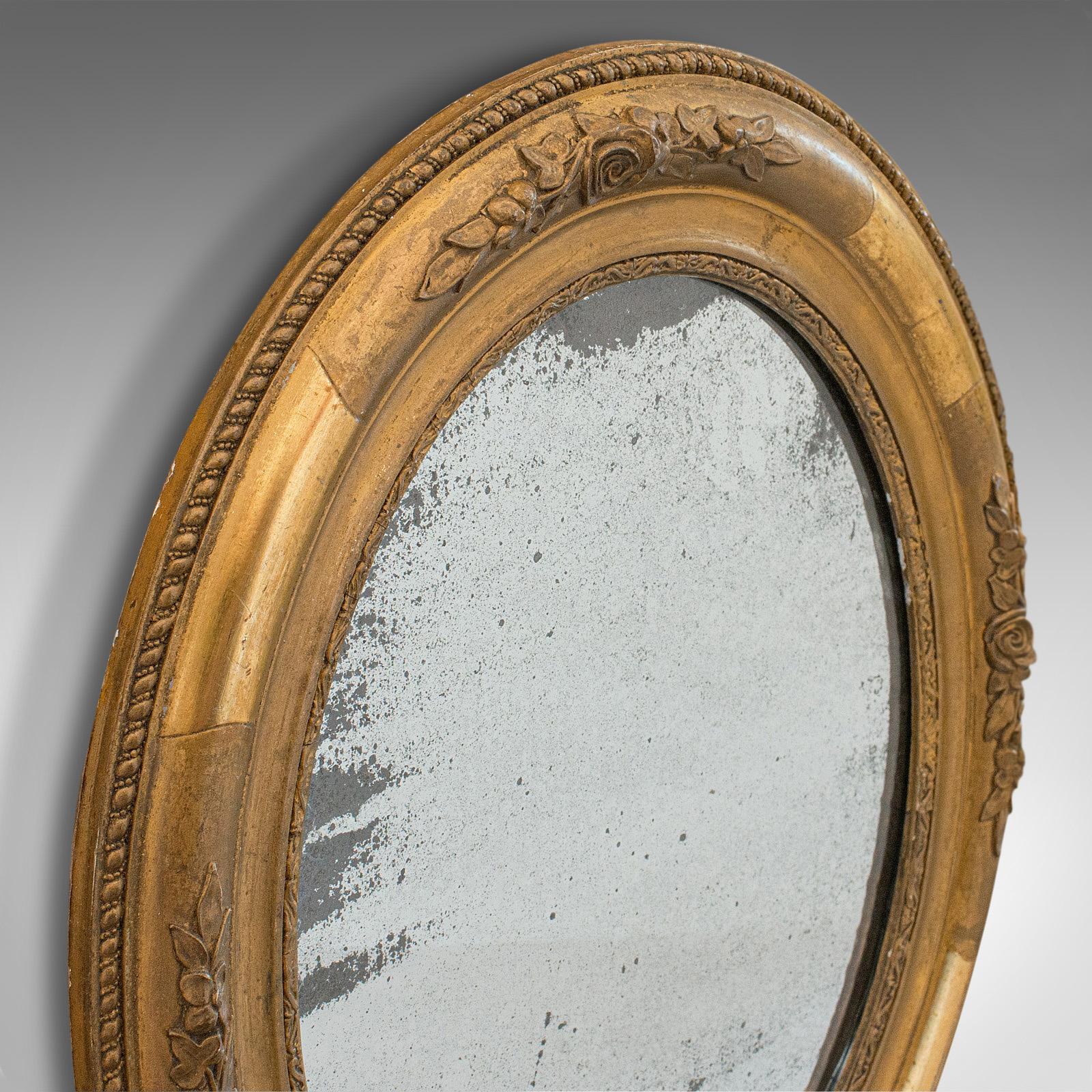 oval mirror plate