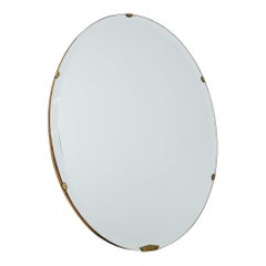 Antique Oval Mirror