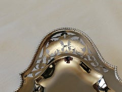 Antique Oval Silver Tray