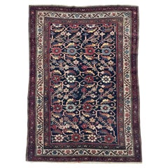 Antique Over-sized Herati Fish or "Mahi" Abstract Design Rug, c. 1920-30's
