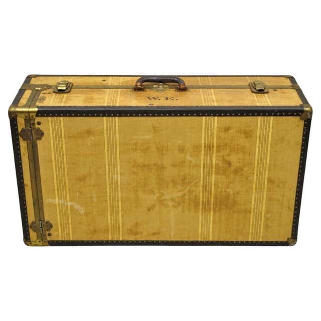 Royal Robe Trunk Vintage Large Royal Robe Art Deco Standing Wardrobe Steamer Travel ...