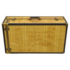 Retro Overland Trunk Wardrobe Fitted Steamer Trunk Luggage Closet