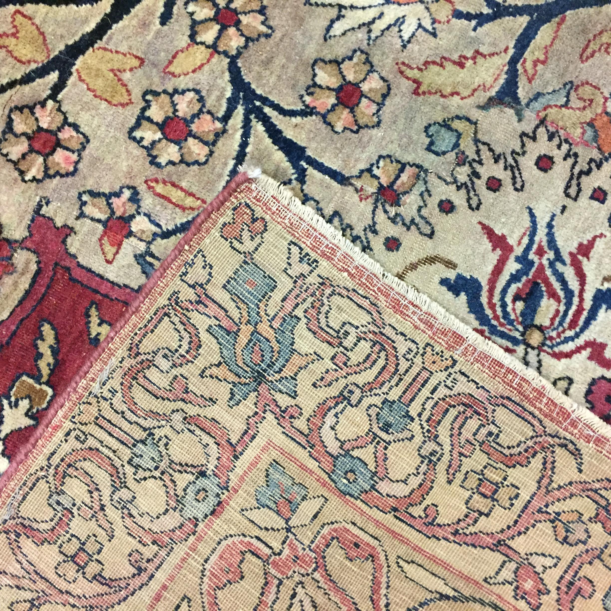 Antique Oversize Persian Kerman Rug Carpet, 16'4 x 21'4 For Sale 7
