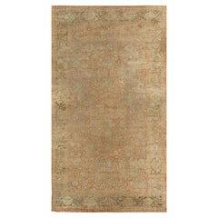 Antiker persischer Sultanabad-Teppich in Übergröße  14'6 x 25'