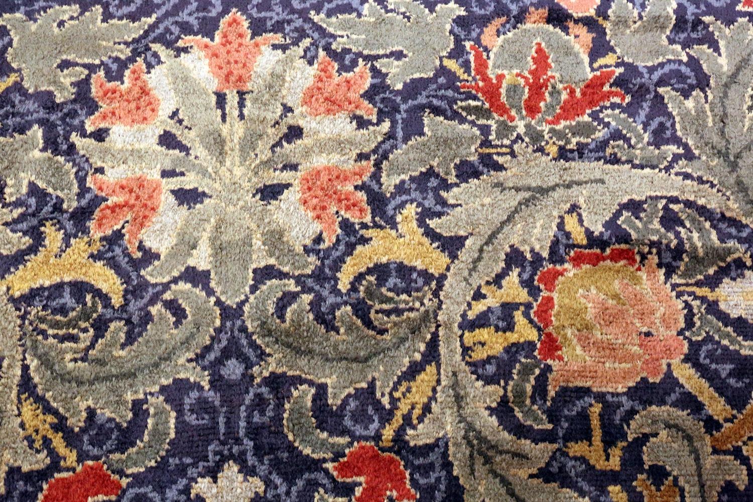 Antique tapis Arts & Crafts William Morris Design. Taille : 19 ft x 30 ft en vente 3