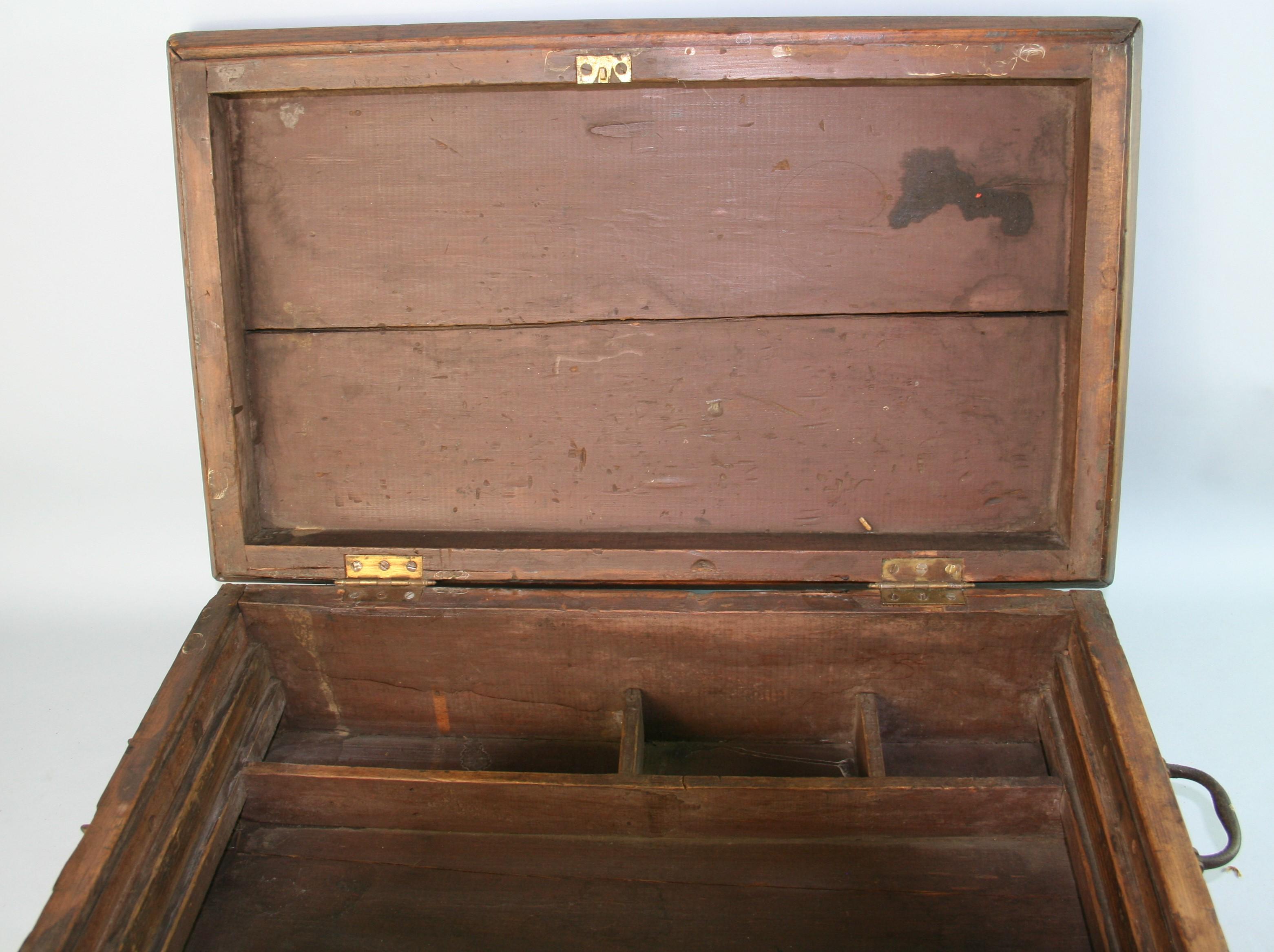 Antique Oversized Cash /Storage Box 1850's For Sale 4