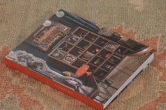 Antico tappeto Oushak di grandi dimensioni, medaglione a losanghe su campo di cammello - Rug & Kilim