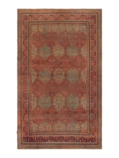 Antique Oversized Turkish Anatolian Rug with Geometric Medallions - Rug & Kilim