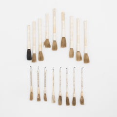 Antique Ox Bone Calligraphy Brush