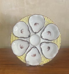 Antique Oyster Plate by Carl Tielsch