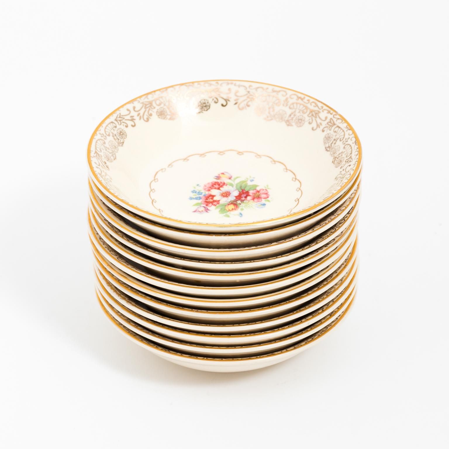 paden city pottery 22k gold