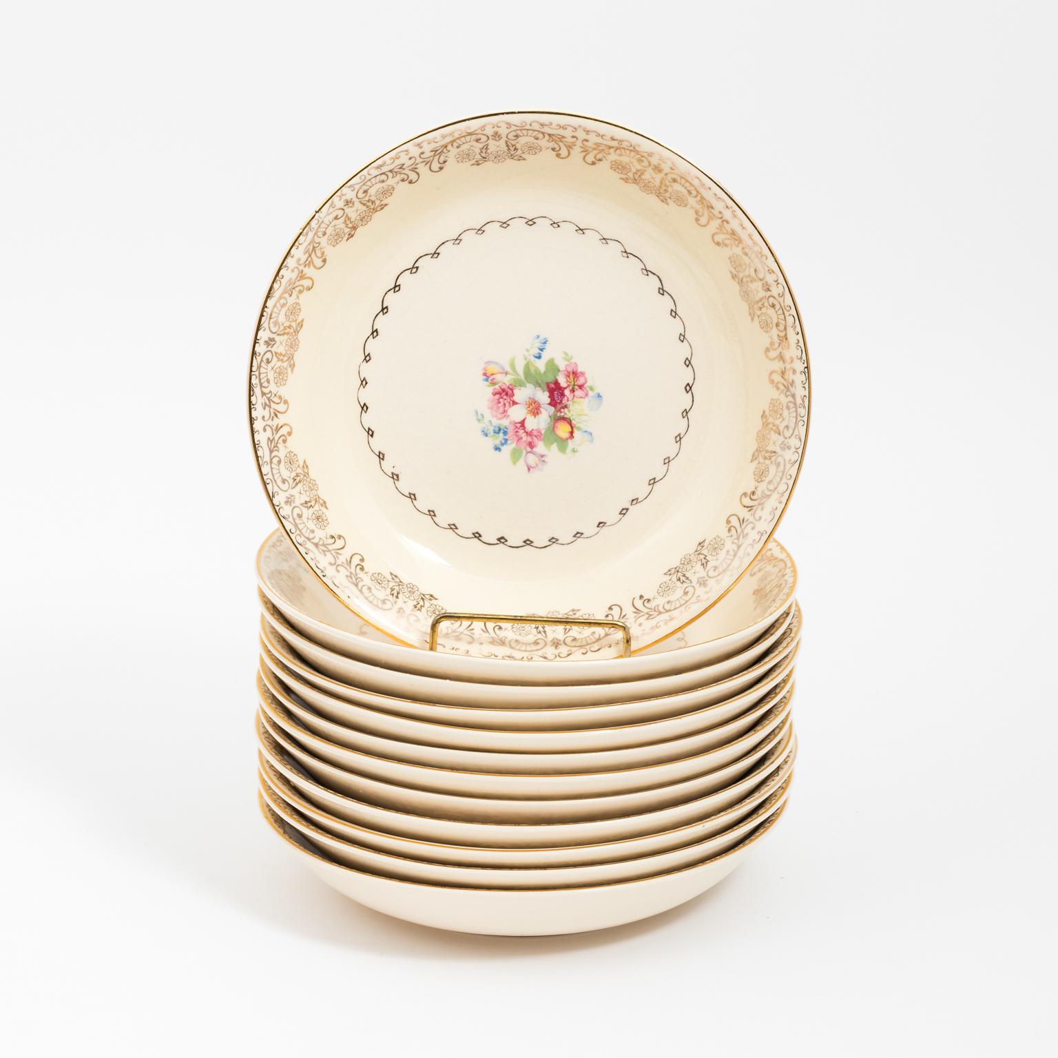 Ceramic Antique Paden City Pottery Dinnerware For Sale